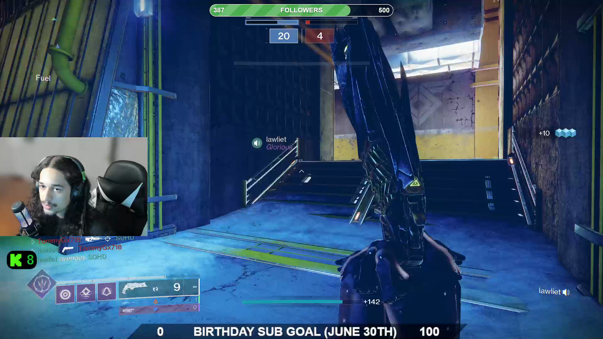Nasty Snipe on Don Thomas