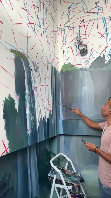 pintando en vivo!..