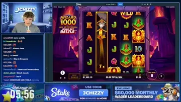 INSANE WIN ON WIZARD 1000