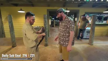 Kissing an Alligator