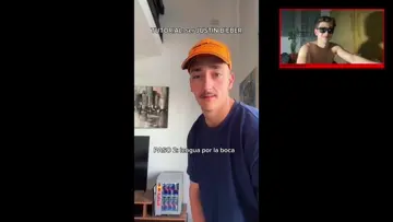 justin en el stream de nico??