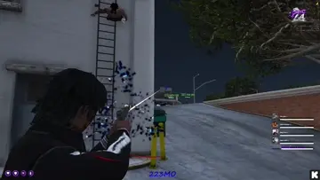 from roof and kill on crutch