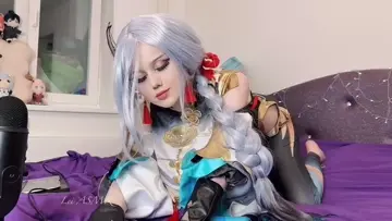 White hair angel asmr
