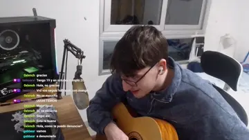Boludo toca la guitarra