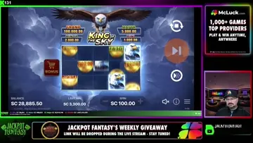 KING of the SKY made it rain