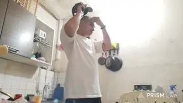 con la abuela