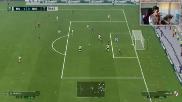 alvo autogol vs boca