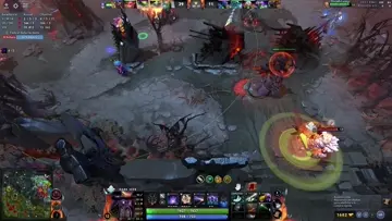 Primera jugada de la remontada