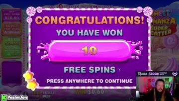 W Sweet Bonanza Super Scatter