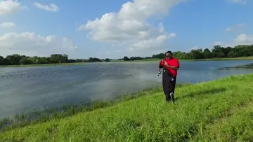 ro caught a bad ass fish 🔥😂