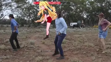 hit ankl;e