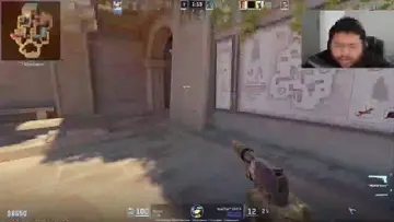 Case Hardened AK with a slur on it lol
