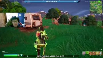 Pro player de Fortnite en directo