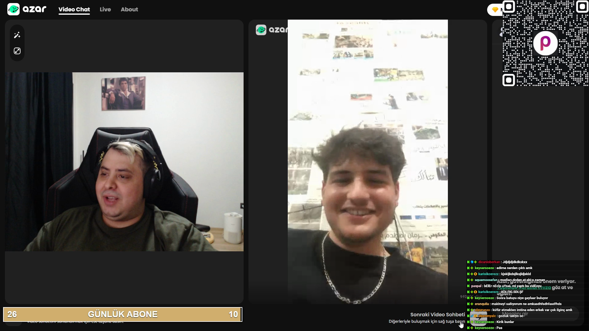 youtubeda mıyız ahaha aha