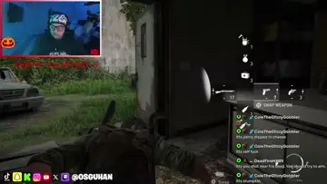 "Trying to get a headhot"