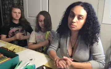 shorty had a monster hair day 