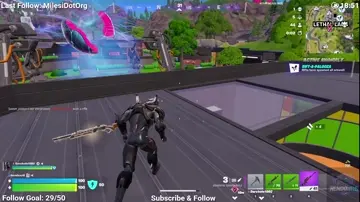 nice little shot tonight on Fortnite