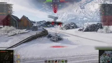 obj.704 Acertando um ammo rack no obj.277