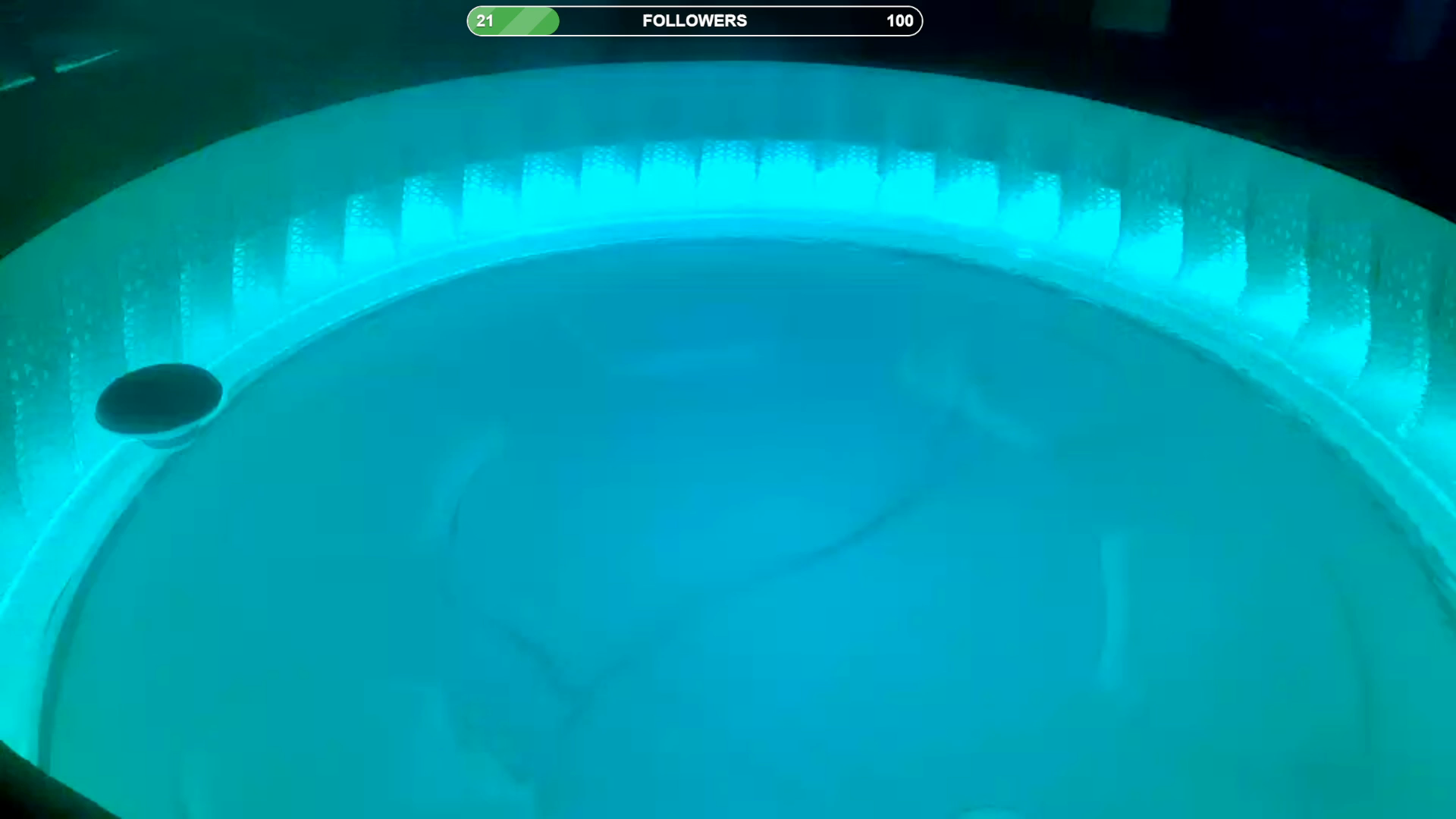 Flashy pool
