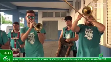 por medio