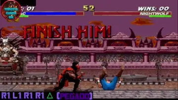 Mortal Kombat Trilogy Guia Finish Moves Ermac