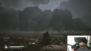down the giant goes