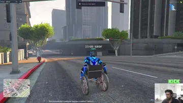 wheelchair in the city