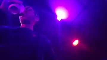 Diablo does open mic stand up