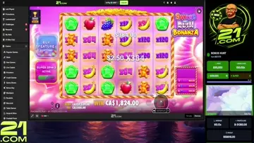 From 600$ to 35K, maxed out sweet rush bonanza 