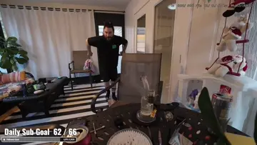 pregnant guy walks in