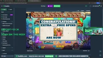 10k from $12 bonus on big bass splash!