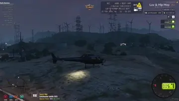 car hits helli