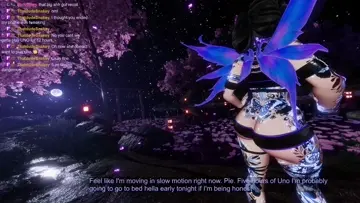 Wiggless in the Fae Realm💜💜 Chill faerie vibe...