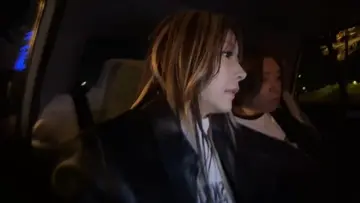 タクシー下車後