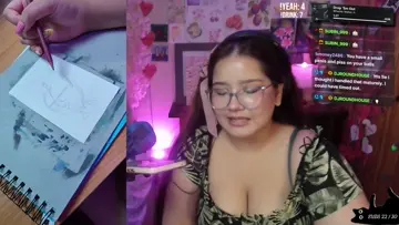 Come Look At My Peach! Watercolor | Clip