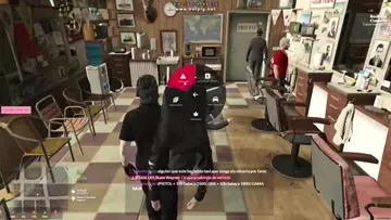 mato en una barberia !