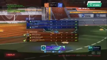 Gave saving goal for O.T  an win. # rocket league