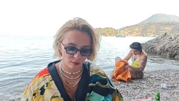 corap giyerken cektigi zorluk