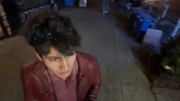 mozzi buys homeless a beer