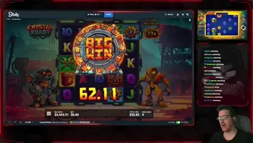 CRYSTAL ROBOT MAX WIN FIRST BUY!
