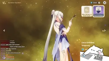 ninguang skin aldım