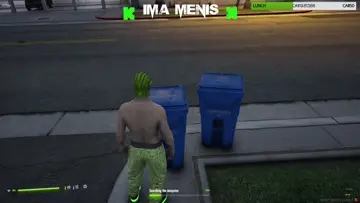 Possessed trash cans 🤣