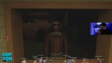 behind you