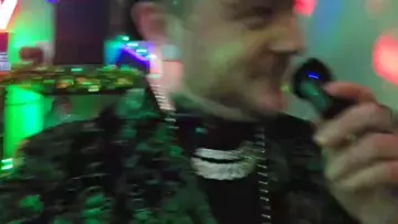 SECURITY HAD HIS HANDS FULL....LMFAO