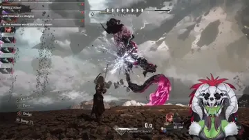 "Look at her shield"