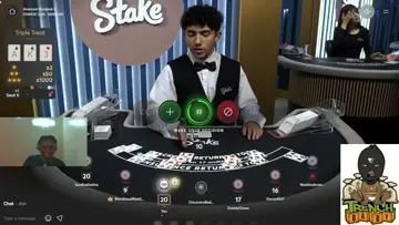 BLACKJACK WIN FOR 200 !!!!!