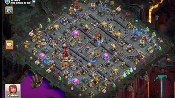 clash of clans visitando y comentando aldeas