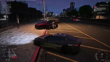 down
