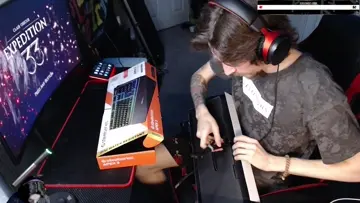 live unboxing of my new Steel Series Apex 3 keyboa