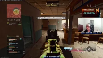 walling his ass off